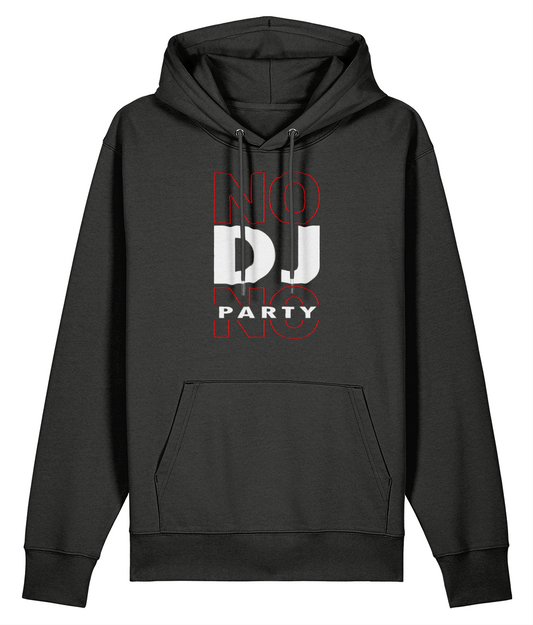 No DJ No Party - Organic Heavyweight Hoodie