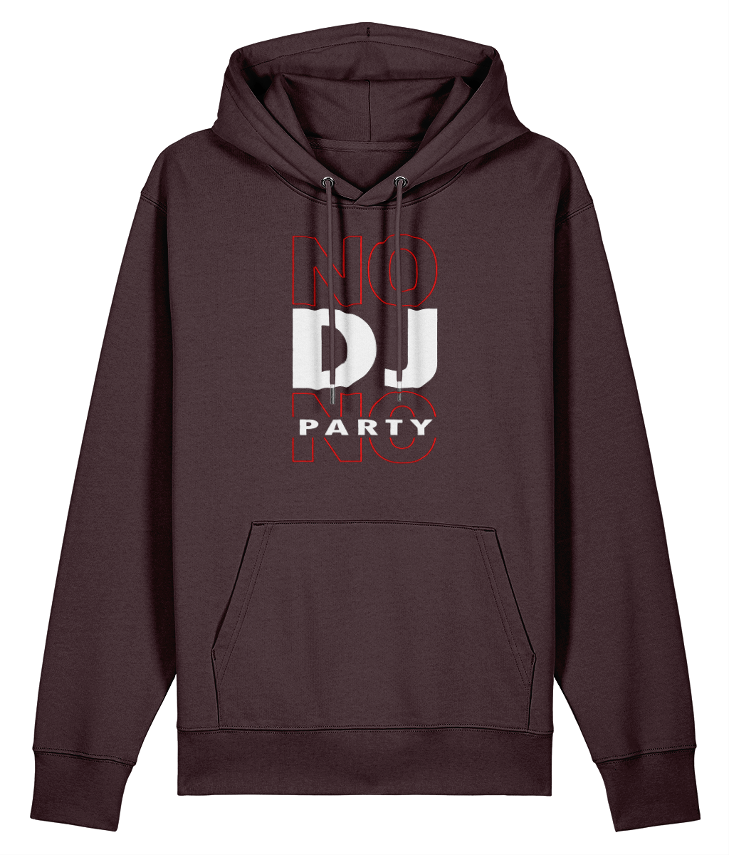 No DJ No Party - Organic Heavyweight Hoodie