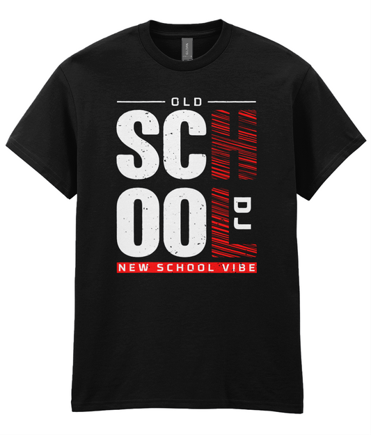 Old School DJ New School Vibe - T-Shirt - 5 Colours