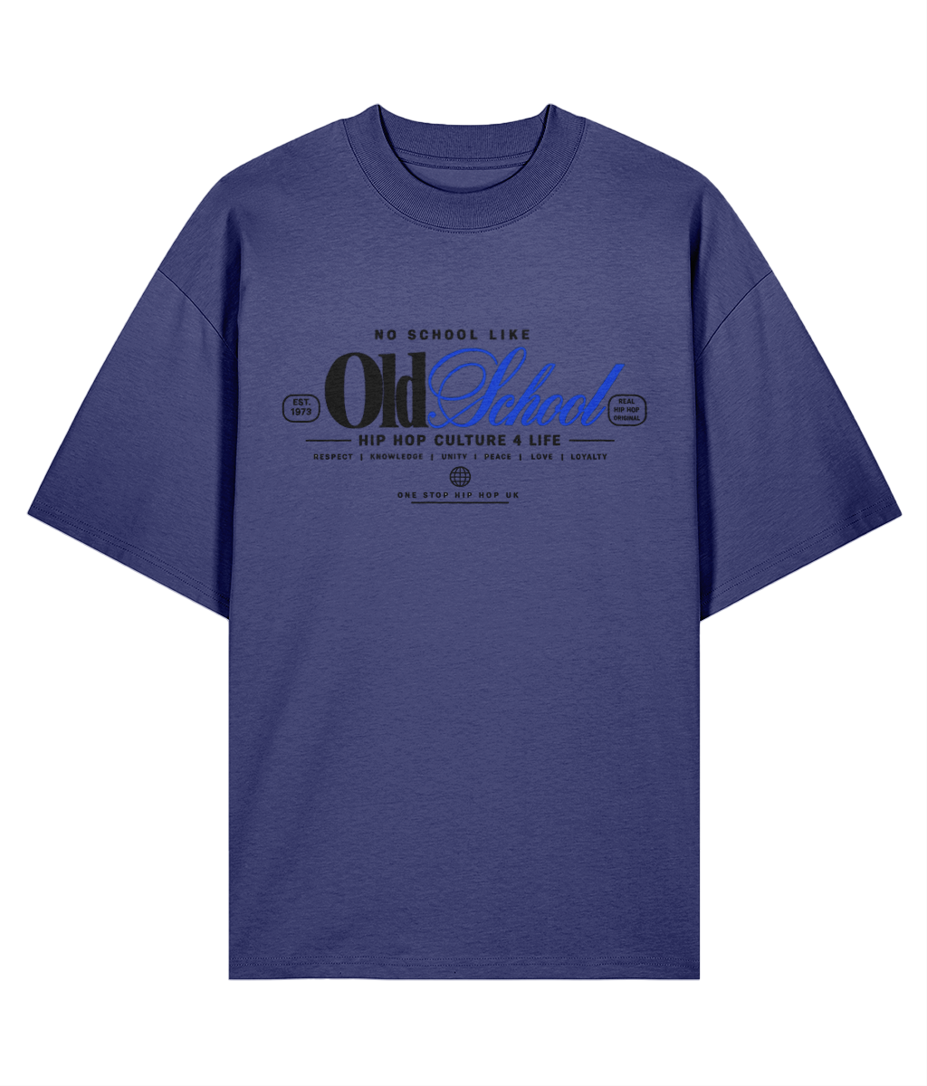 No School Like Old School - Organic Oversized Tee