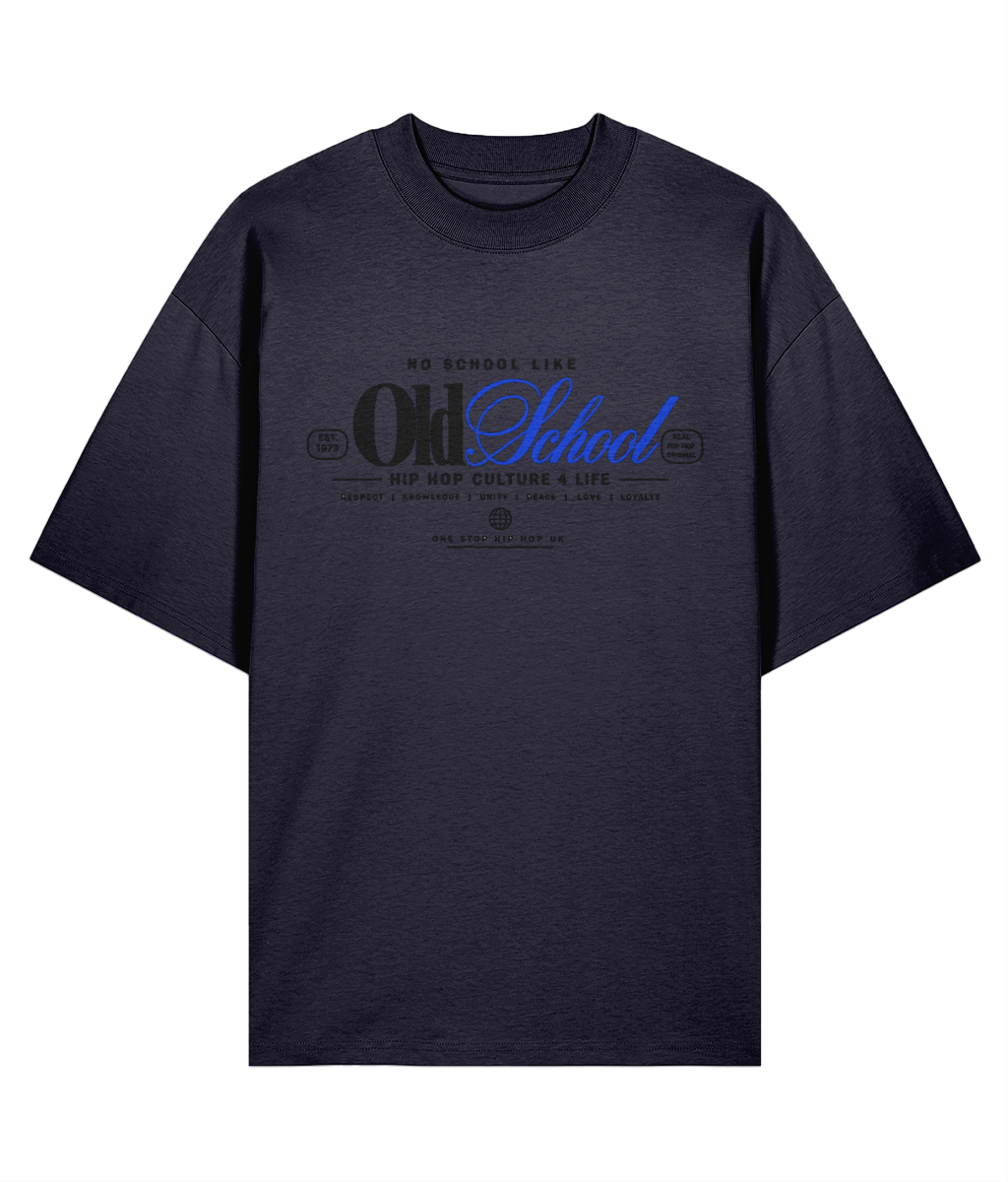 No School Like Old School - Organic Oversized Tee