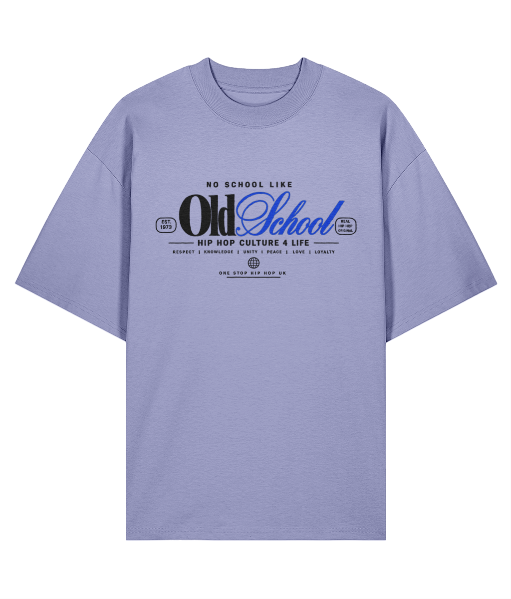 No School Like Old School - Organic Oversized Tee
