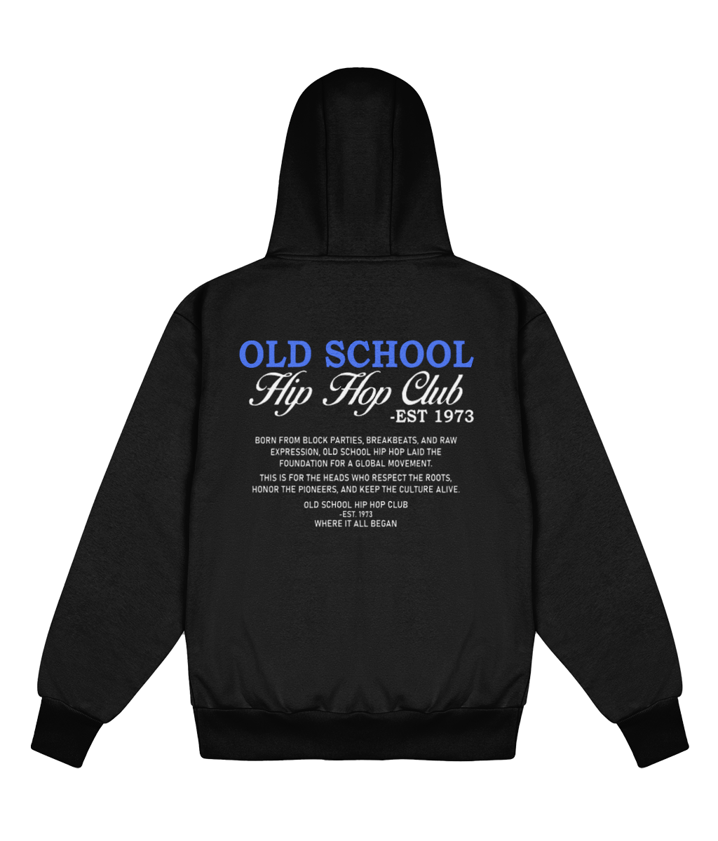 Old School Hip Hop Club - Delux Heavyweight Hoodie