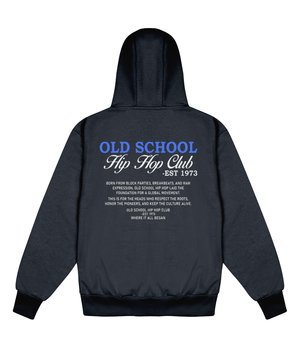 Old School Hip Hop Club - Delux Heavyweight Hoodie