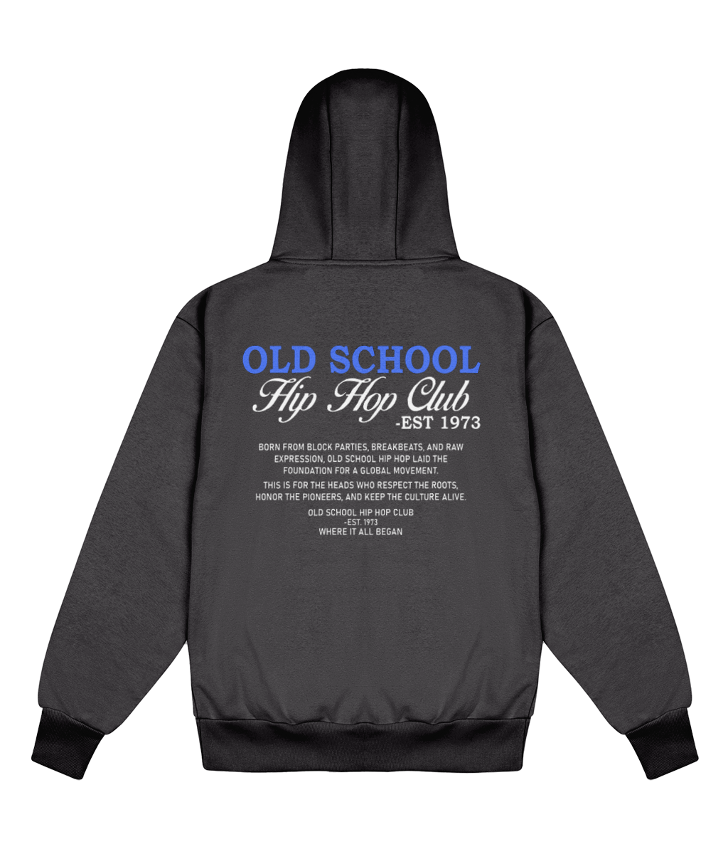 Old School Hip Hop Club - Delux Heavyweight Hoodie