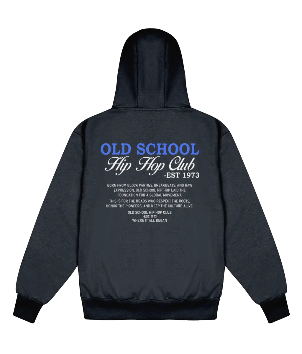 Old School Hip Hop Club - Delux Heavyweight Hoodie