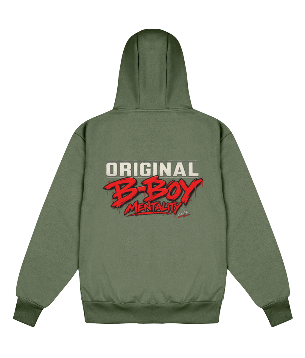 Oringinal B-Boy Mentality - Delux heavyweight Hoodie
