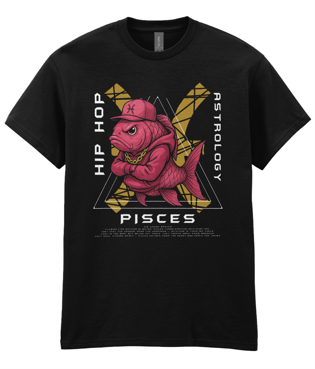 Hip Hop Astology T-Shirt - Pisces