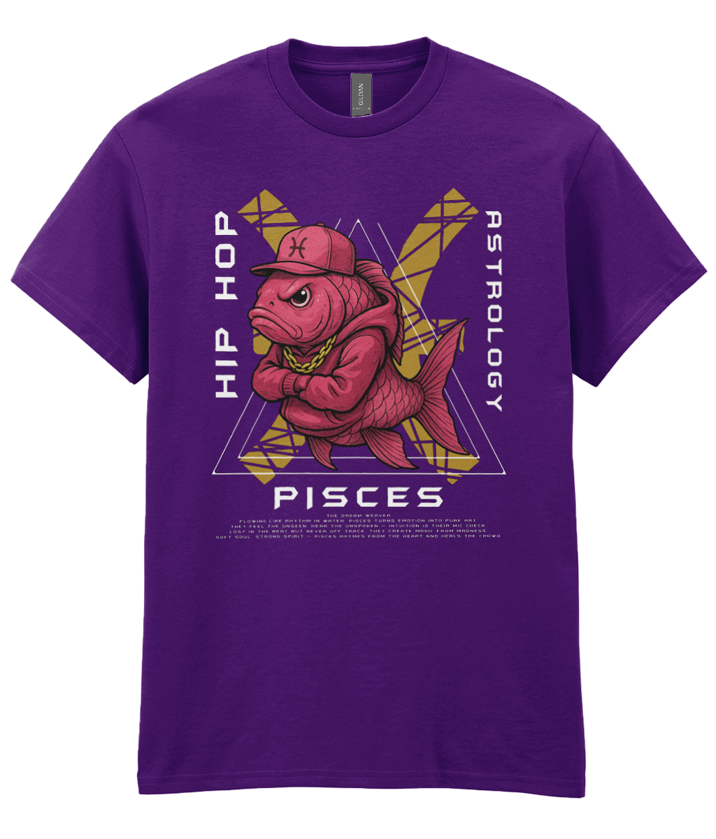 Hip Hop Astology T-Shirt - Pisces
