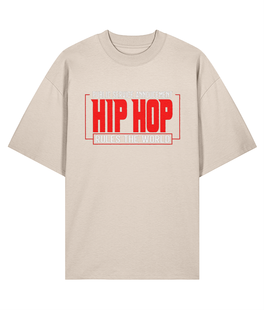 Public Sevice Annoucement - Oversize Organic Tee