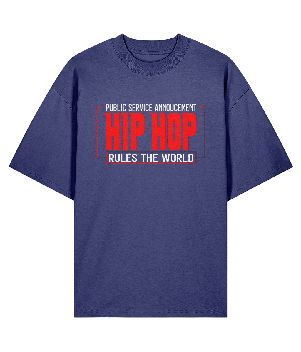 Public Sevice Annoucement - Oversize Organic Tee