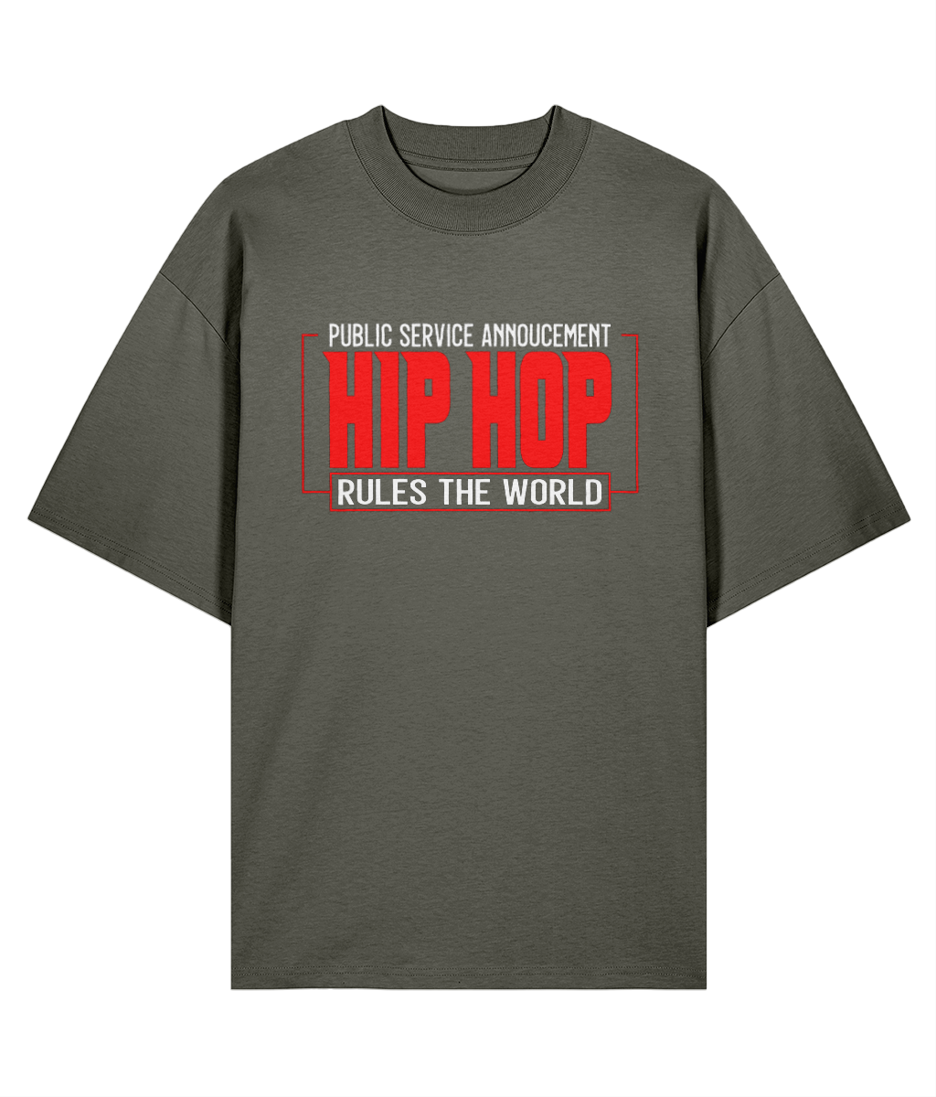 Public Sevice Annoucement - Oversize Organic Tee
