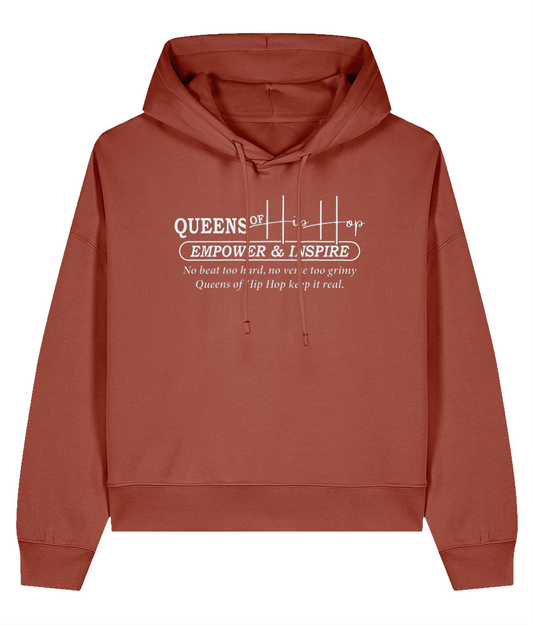 Queens Of Hip Hop Enpower - Ladies Organic Hoodie
