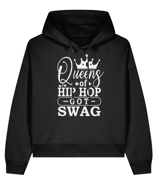 Queens Of Hip Hop Got Swag - Ladies Organic Hoodie