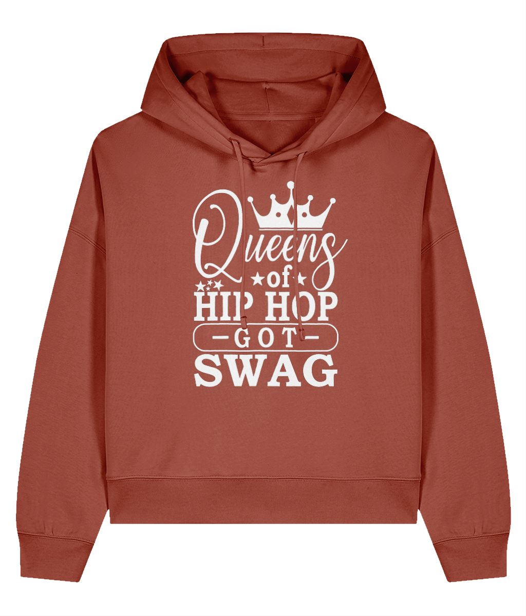 Queens Of Hip Hop Got Swag - Ladies Organic Hoodie