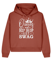 Queens Of Hip Hop Got Swag - Ladies Organic Hoodie