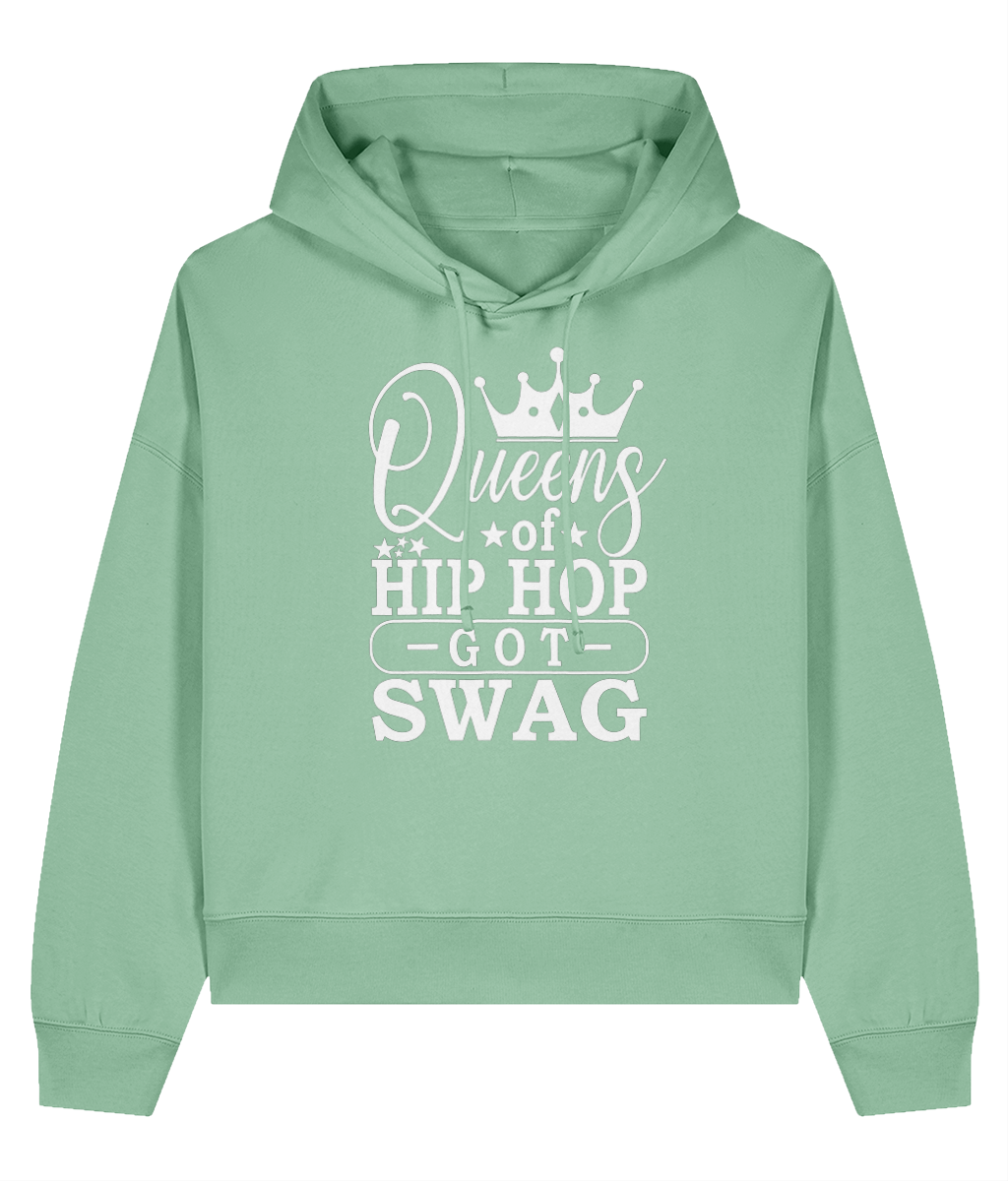 Queens Of Hip Hop Got Swag - Ladies Organic Hoodie