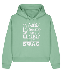 Queens Of Hip Hop Got Swag - Ladies Organic Hoodie