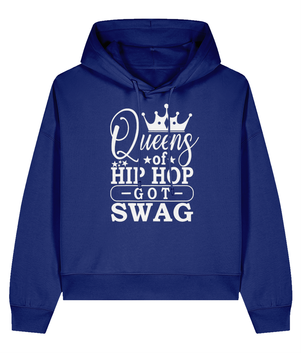 Queens Of Hip Hop Got Swag - Ladies Organic Hoodie