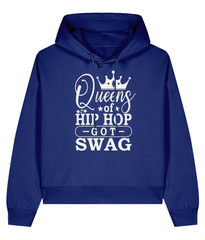 Queens Of Hip Hop Got Swag - Ladies Organic Hoodie