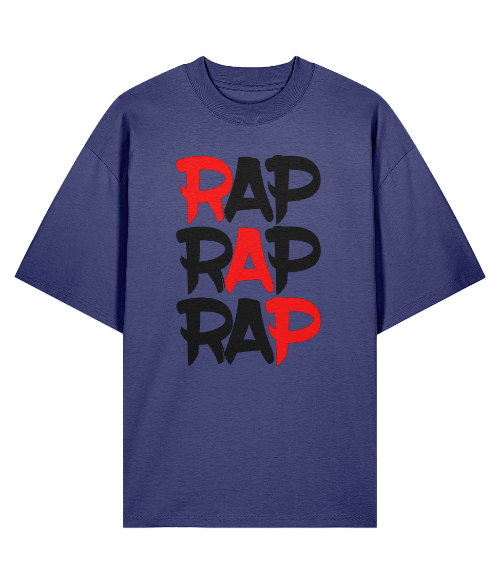 Rap Rap Rap - Oversized Organic Tee