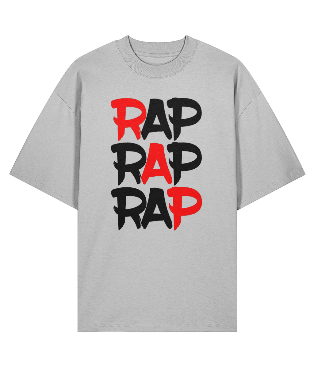 Rap Rap Rap - Oversized Organic Tee