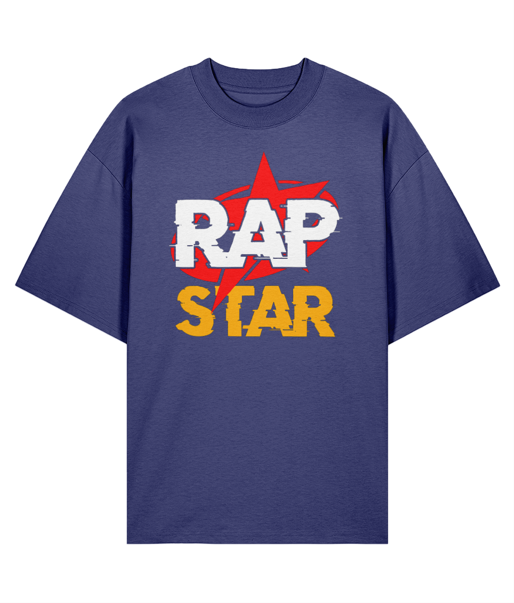 Rap Star - Oversized Organic Tee