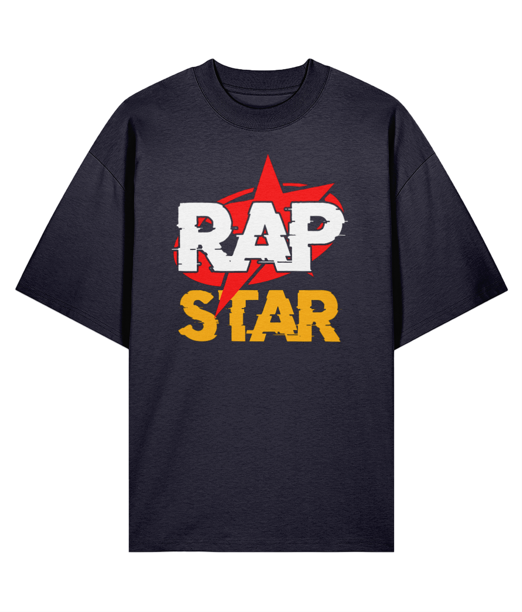 Rap Star - Oversized Organic Tee