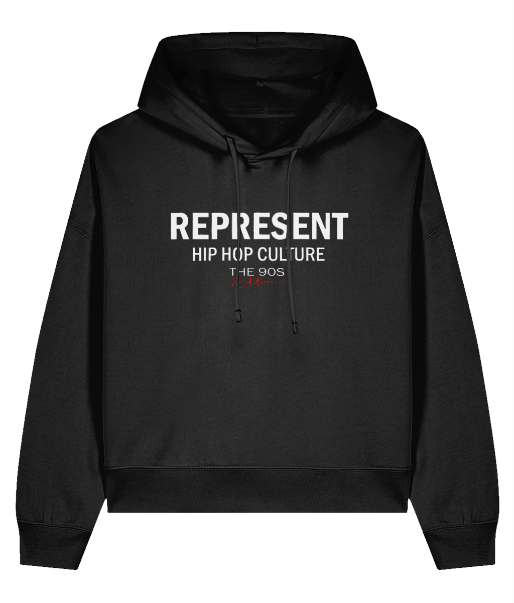 Represent Hip Hop Culture - Ladies Organic Hoddie