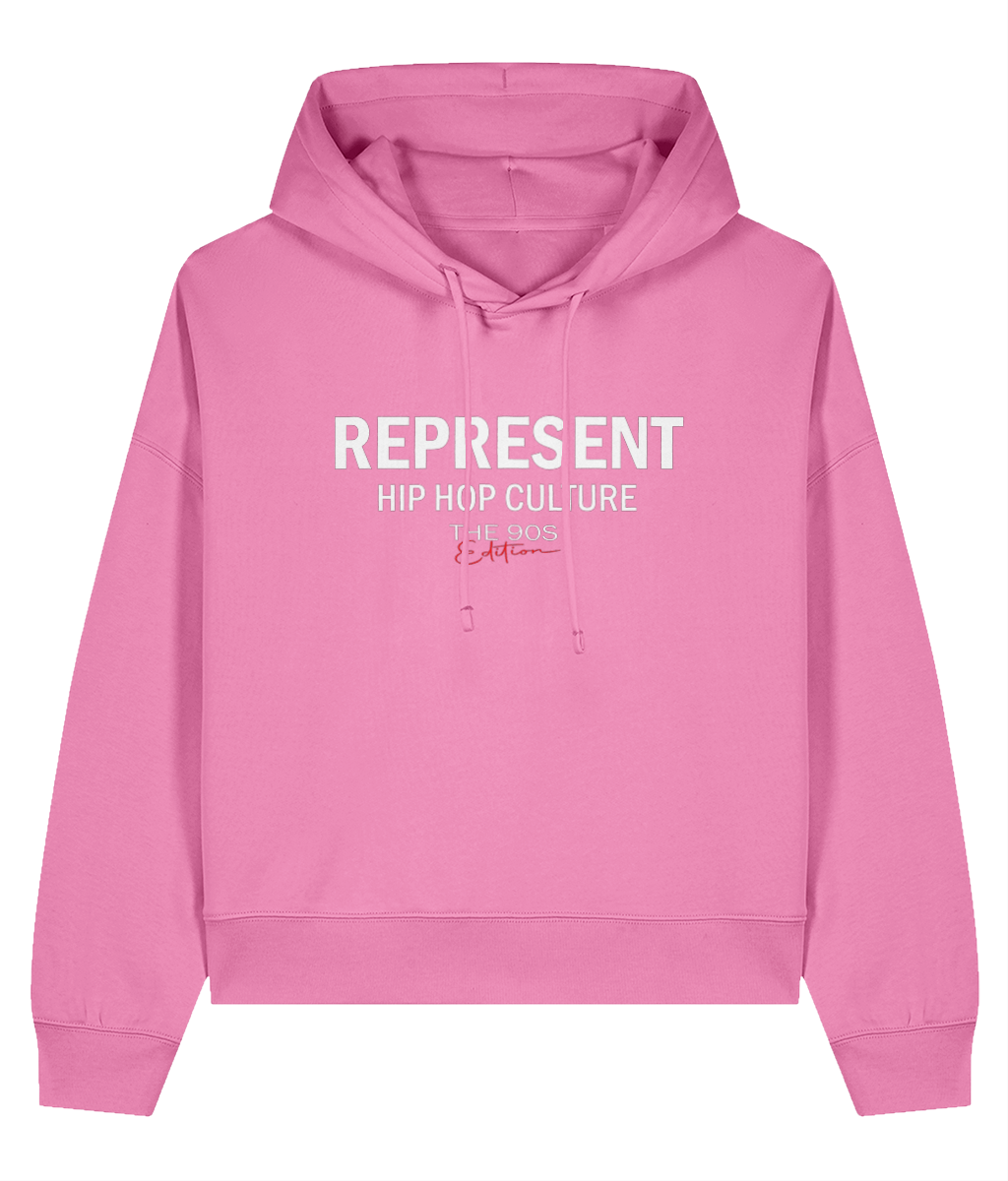 Represent Hip Hop Culture - Ladies Organic Hoddie