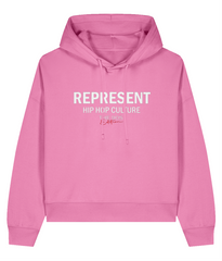 Represent Hip Hop Culture - Ladies Organic Hoddie