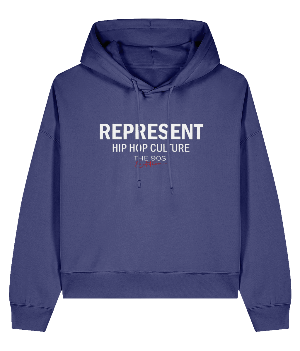 Represent Hip Hop Culture - Ladies Organic Hoddie