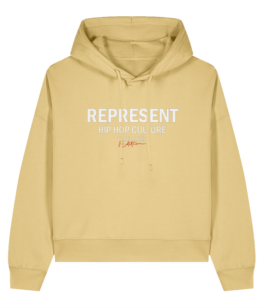 Represent Hip Hop Culture - Ladies Organic Hoddie