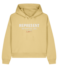 Represent Hip Hop Culture - Ladies Organic Hoddie