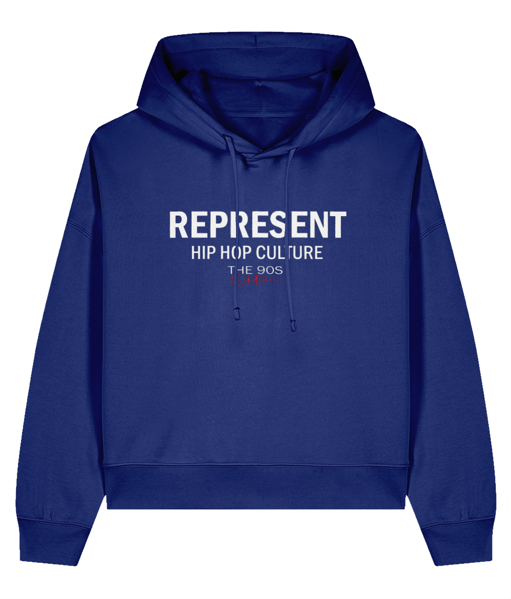 Represent Hip Hop Culture - Ladies Organic Hoddie