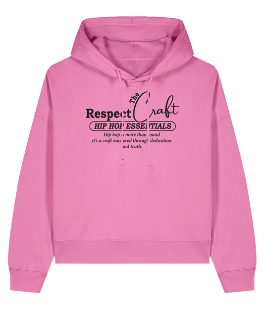 Respect The Craft - Ladies Organic Hoodie