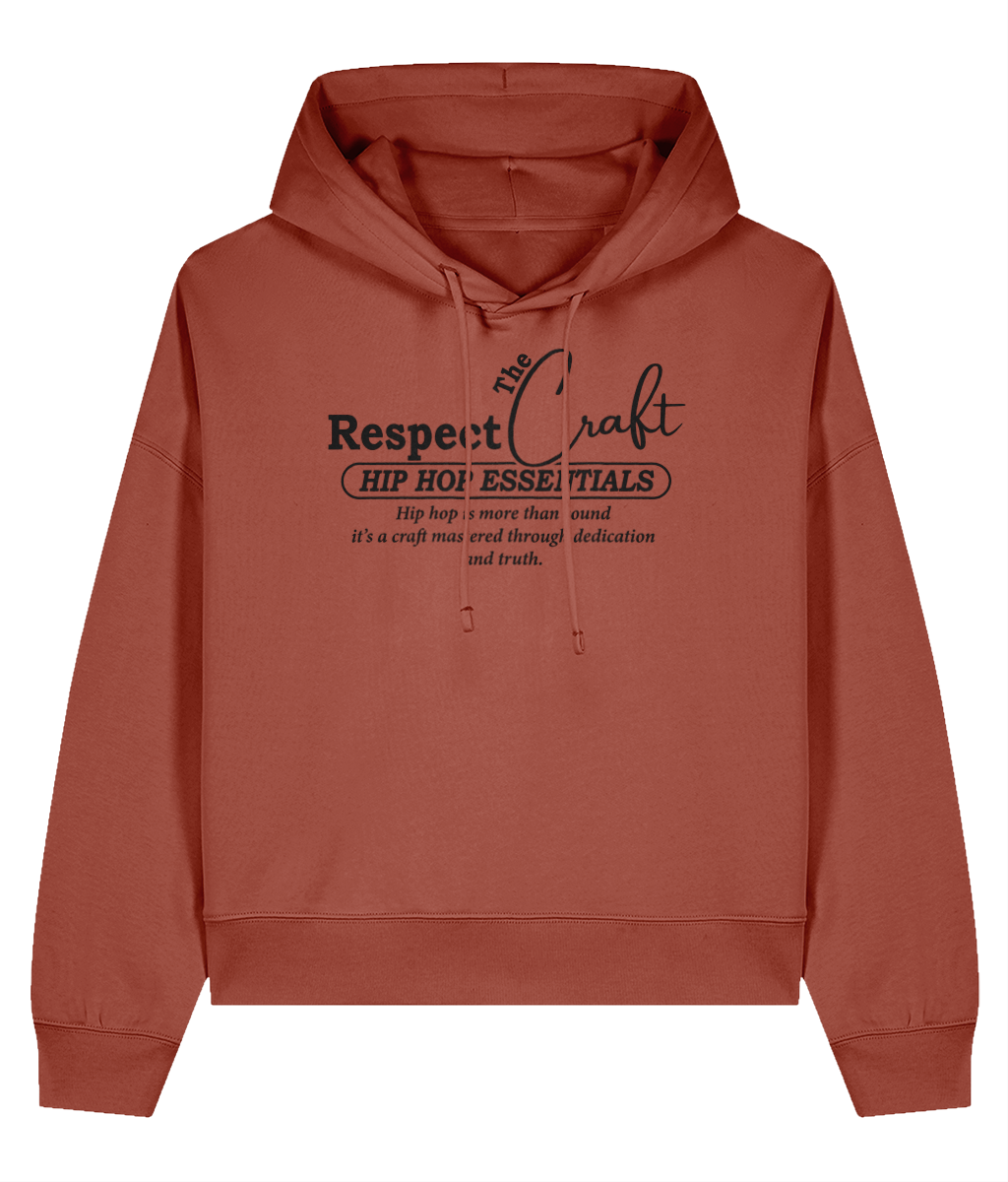 Respect The Craft - Ladies Organic Hoodie