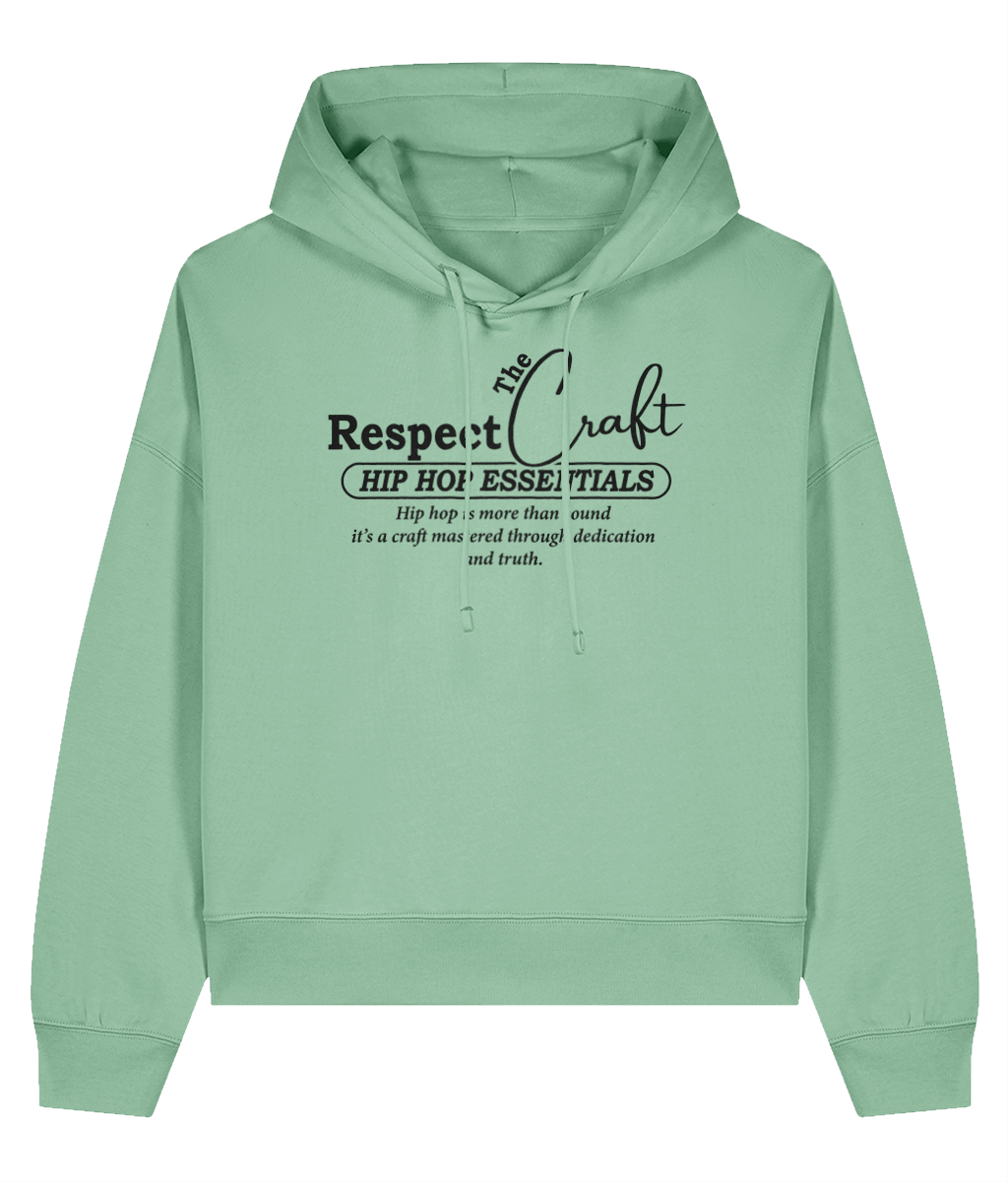 Respect The Craft - Ladies Organic Hoodie