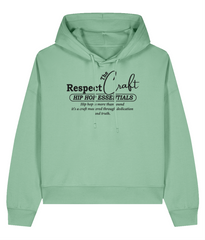 Respect The Craft - Ladies Organic Hoodie