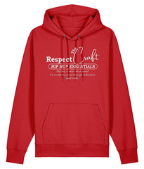 Respect The Craft  - Organic Heavyweight Hoodie