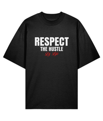 Respect The Hustle, DJ Life - Oversize Organic Tee