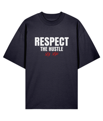 Respect The Hustle, DJ Life - Oversize Organic Tee