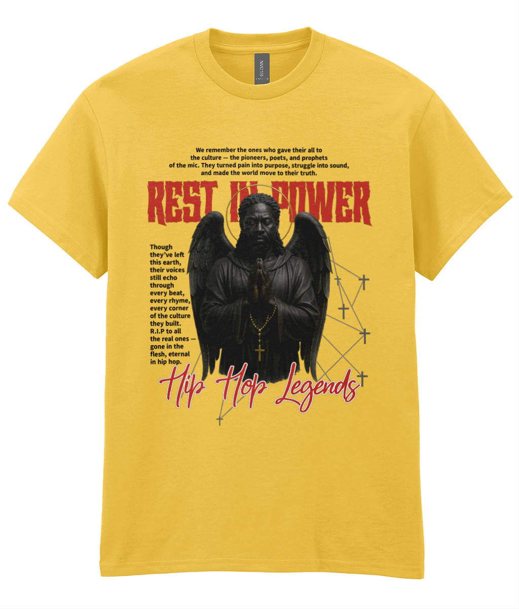 Rest In Power - Hip Hop Lehends - T-Shirt