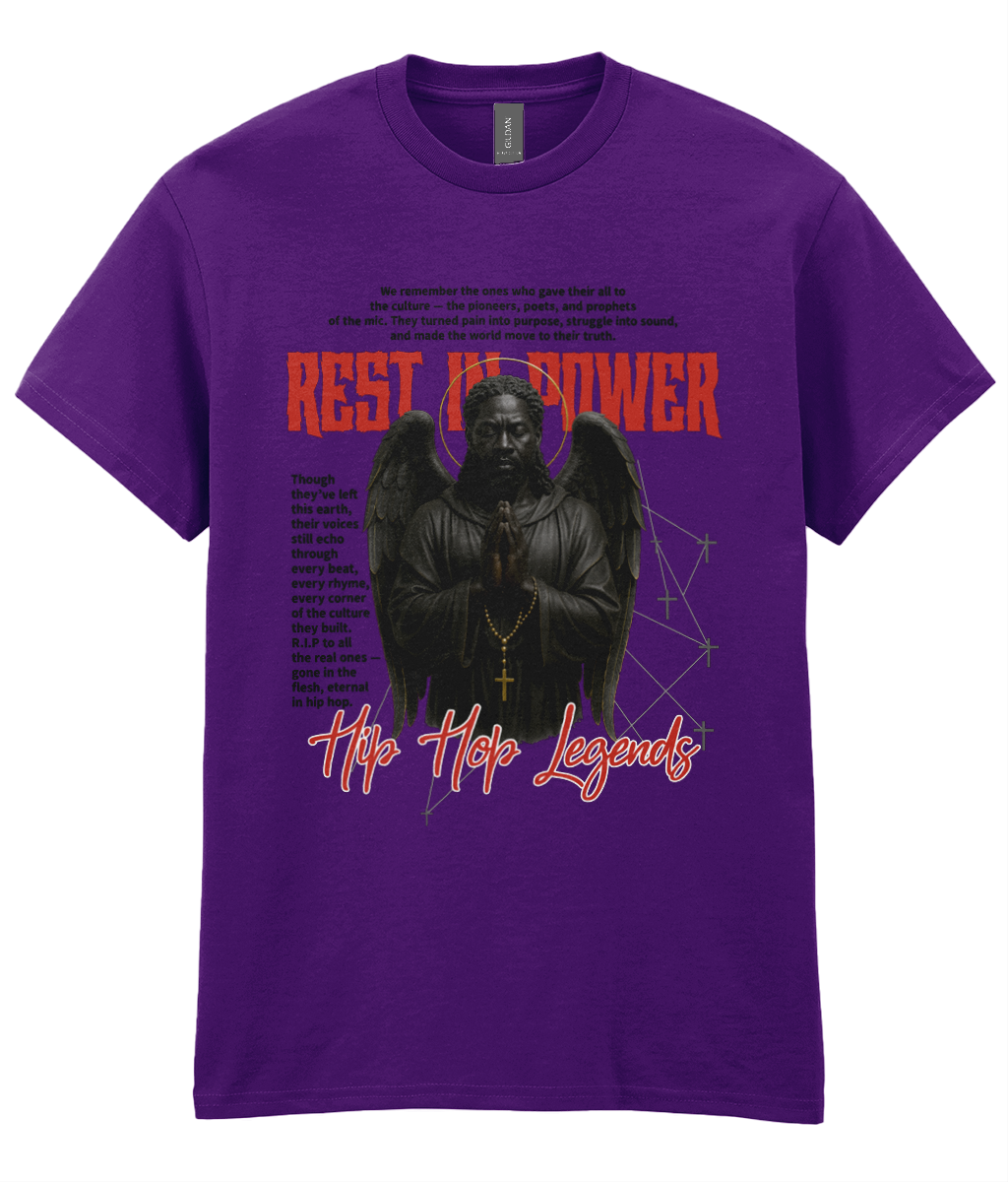 Rest In Power - Hip Hop Lehends - T-Shirt