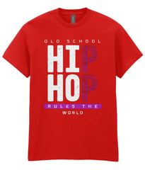 Old School Hip Hop Rules The World - T-Shirt - 5 Colours