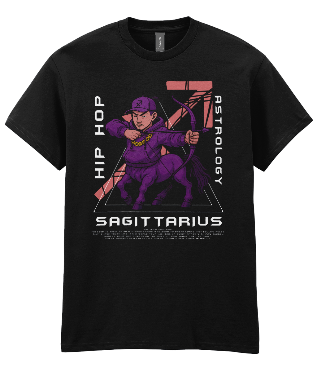 Hip Hop Astology T-Shirt - Sagittarius