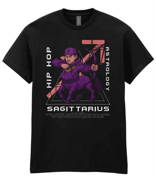 Hip Hop Astrology T-Shirt - Sagittarius