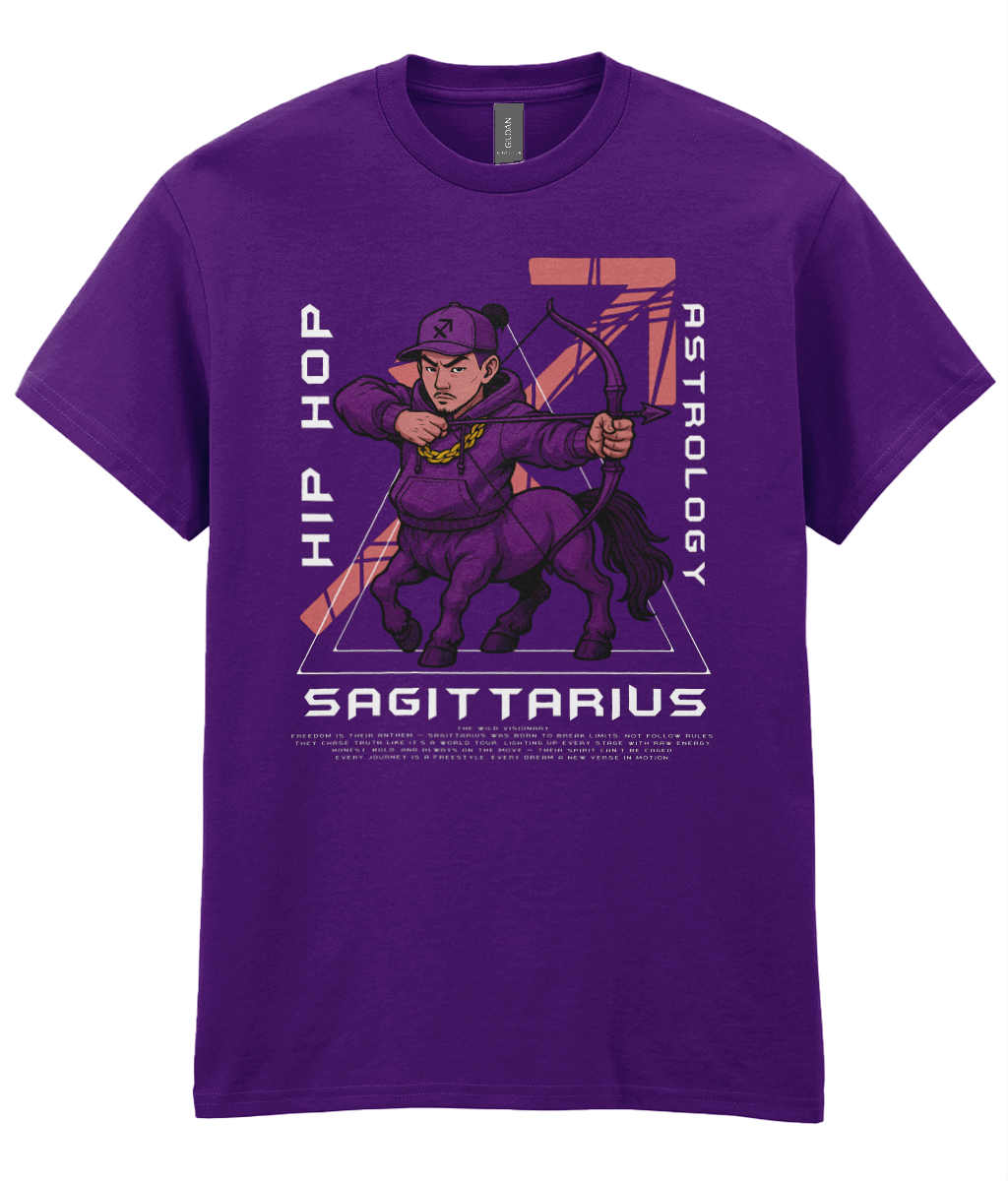 Hip Hop Astology T-Shirt - Sagittarius