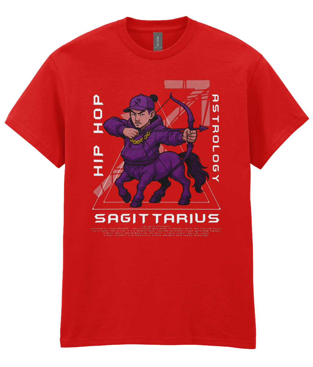 Hip Hop Astology T-Shirt - Sagittarius