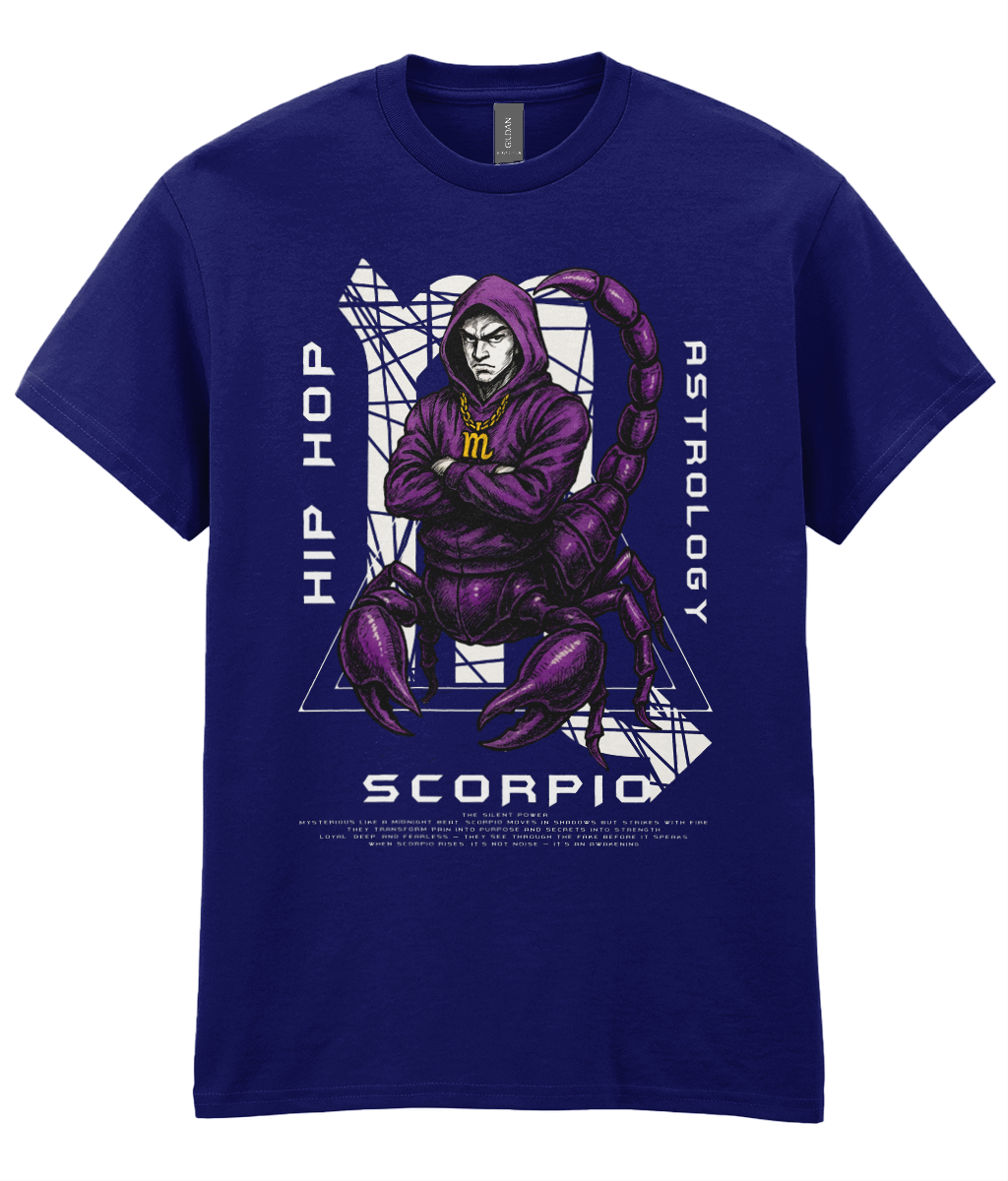 Hip Hop Astology T-Shirt - Scorpio